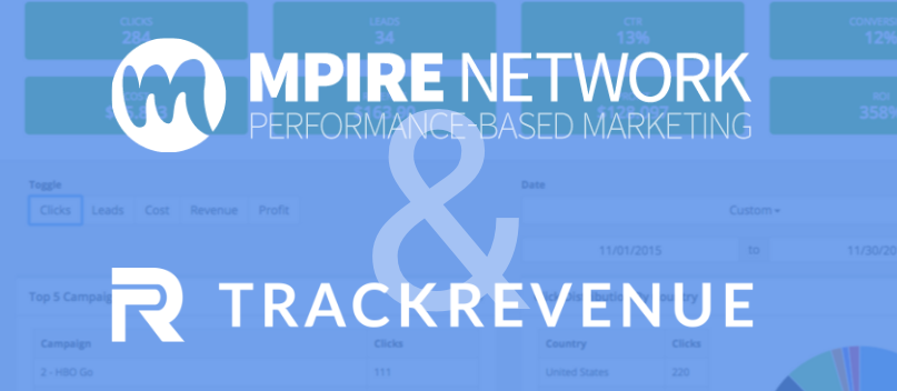 Mpire Network & Track Revenue